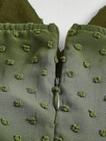 Cute A line Spaghetti Straps Green Homecoming Dress Short Birthday Outfit HZ1024