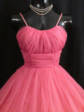 50s Vintage Watermelon Short Homecoming Dress Party Dress HZ1024