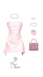 Modest Sheath Strapless Pink Satin Homecoming Dress 21st Birthday Outfit HZ1024