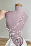 Straps Lace-Up A-Line Short Party Dress Homecoming Dress HZ1024