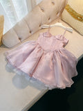 Simple A Line Spaghetti Straps Pink Short Homecoming Dresses 18th Birthday Outfit HZ1024