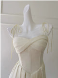 Simple A line Spaghetti Straps Satin Short Homecoming Dresses Birthday Outfit HZ1024