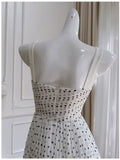 Simple A line Spaghetti Straps Chiffon Short Homecoming Dresses Birthday Outfit HZ1024