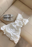 Cute A Line Spaghetti Straps Satin Short Homecoming Dress 18th Birthday Outfits HZ1024