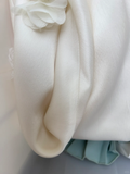 Elegant Mermaid Spaghetti Straps Satin Long Wedding Dresses HZ1024