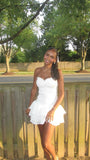 Pretty White A Line Strapless Satin Lace Tiered Short Homecoming Dress 20th Birthday Outfits HZ1024