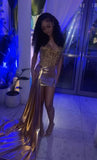 Shiny Mermaid Sweetheart Satin Sequin Short Homecoming Dress 21th Birthday Outfits HZ1024