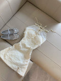 Cute A Line Halter Lace Short Homecoming Dress 16th Birthday Outfits HZ1024